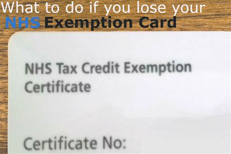 We did not find results for: NHS Exemption Card Replacement Guide
