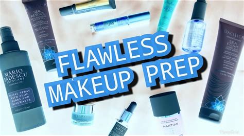 Flawless Makeup Prep Morning Skincare Routine Oilyacne Prone