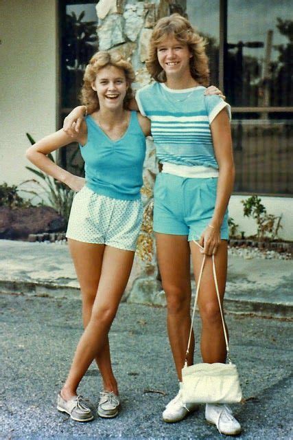 Vintage Everyday Teenagers Of The 1980s 1980s Fashion
