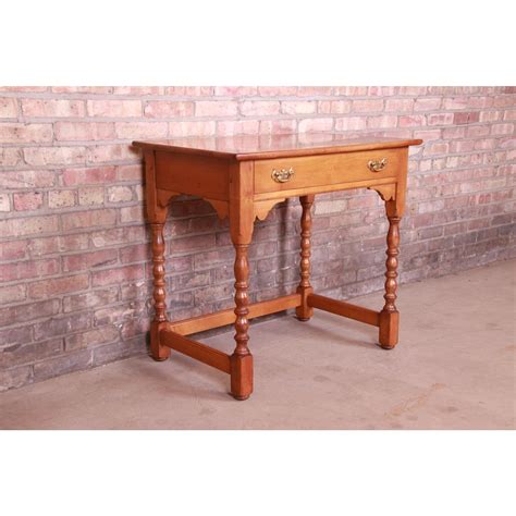 Stickley American Colonial Cherry Wood Writing Desk 1960 In 2022