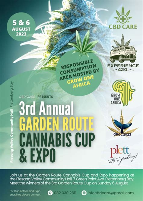 Garden Route Cannabis Cup And Expo Event Plettenberg Bay Garden Route