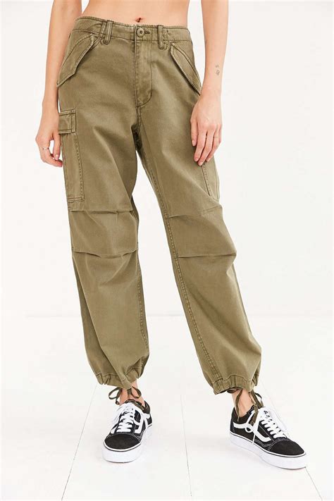 Lyst Bdg Utility Cargo Pant In Green