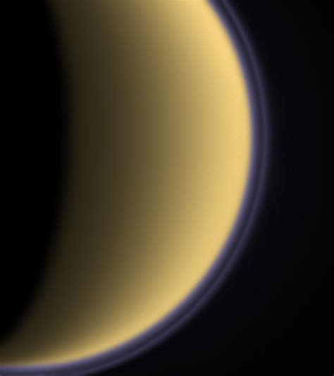 Esa Purple Haze Around Titan