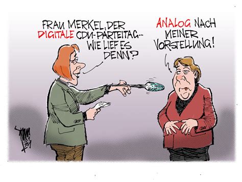 Digitaler CDU-Parteitag Archives - Janson-Karikatur