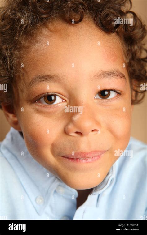 Young Boy Smiling Stock Photo Alamy
