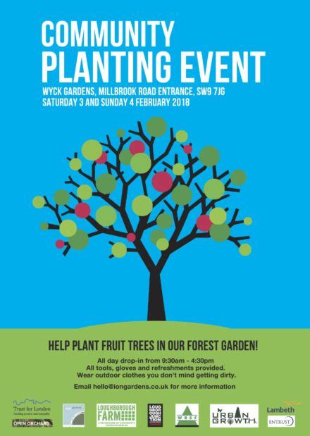 Community Tree Planting Event In Wyck Gardens On Saturday And Sunday 34