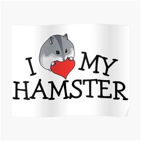 Hamster Posters Redbubble
