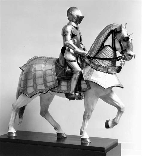 Armor For Man And Horse Italian Probably Milan The Metropolitan