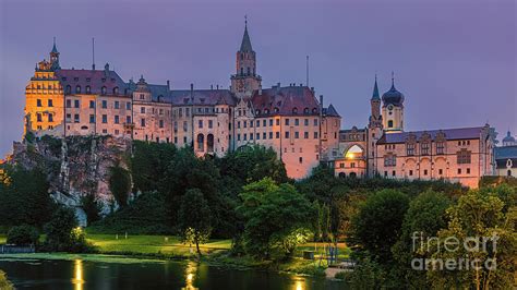 An Evening At Sigmaringen Castle Photograph By Henk Meijer Photography