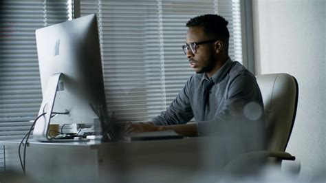 Side View Of Black Man In Glasses Stock Footage Sbv 326104075 Storyblocks