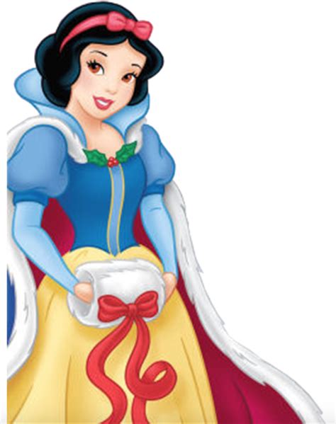 Snow White In Winter Christmas Disney Princess Snow White
