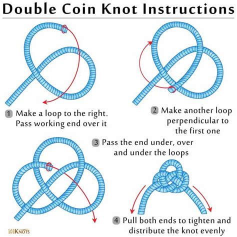 It can be tied with different colored (and also strings) threads to make more and more attractive patterns. Double Coin Knot Tutorial | Good To Know | Decorative ...