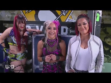 Bayley Iyo Sky Dakota Kai Promo Youtube