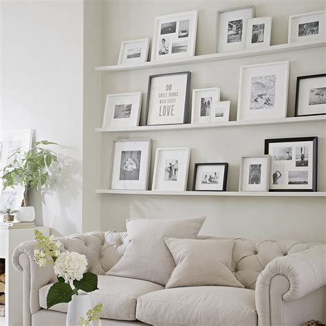 All White Picture Frame Arrangement Decor Home Decor Interiors