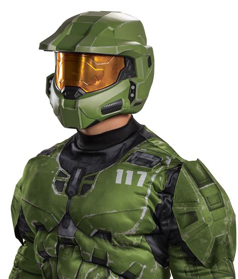 Official Adult Halo Master Chief Infinite Full Helmet Costume Accessory