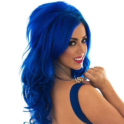 2018 Blue Hair Color Hairstyles For Pretty Women