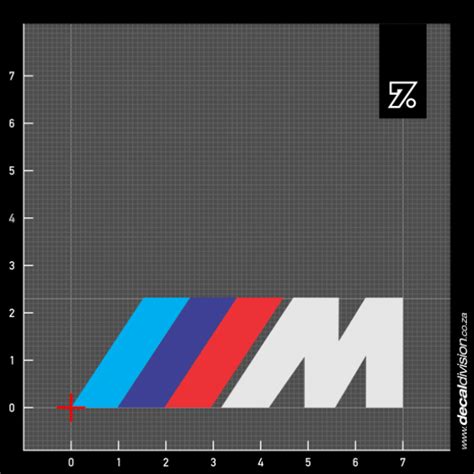 Bmw Motorsport M Logo Sticker