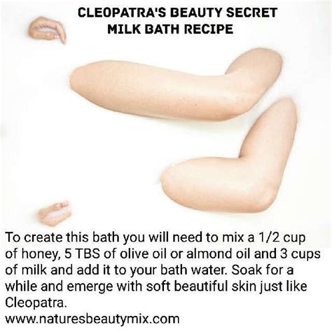 4 Amazing Milk Bath Recipes Cleopatra Beauty Secrets Cleopatra