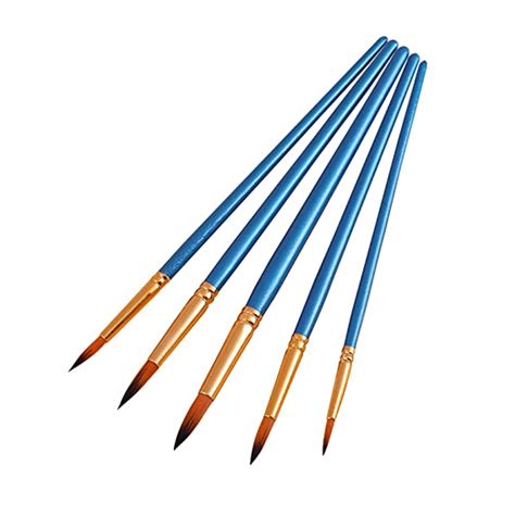 5pcs Paint Brushes Set Kit Artist Round Paintbrush Multiple Mediums