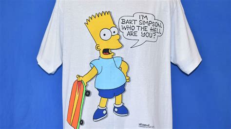 The Great Bart Simpson T Shirt School Ban Of 1990 Mental Floss
