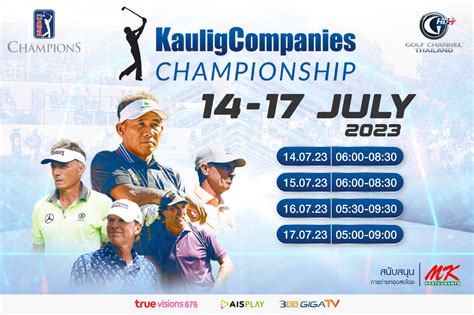 2023 Pga Tour Champions Kaulig Companies Championship Golf Channel