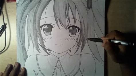 Drawing Hatsune Miku Youtube