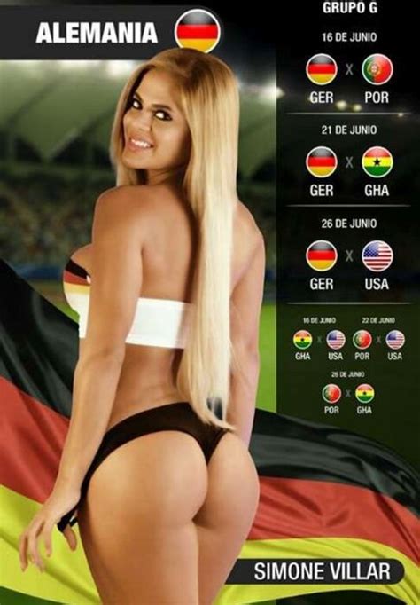 Simone Villar Germany Team At Fifa World Cup Pornguru