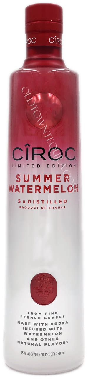 Ciroc Summer Watermelon Vodka 750ml Old Town Tequila
