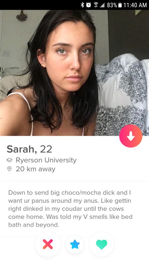 The Best Worst Tinder Profiles In The World 118 Sick Chirpse