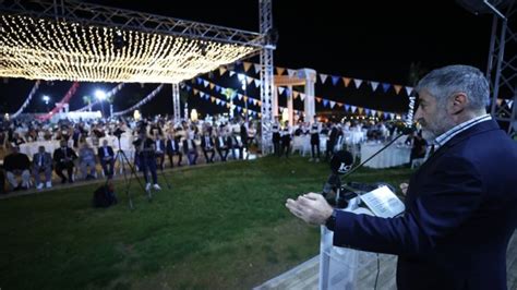 Hazine ve Maliye Bakanı Nebati Mersin de Bitlisliler Buluşması nda