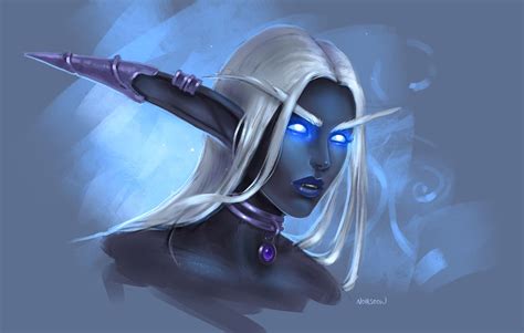 nightborne by noir snow world of warcraft warcraft art character art