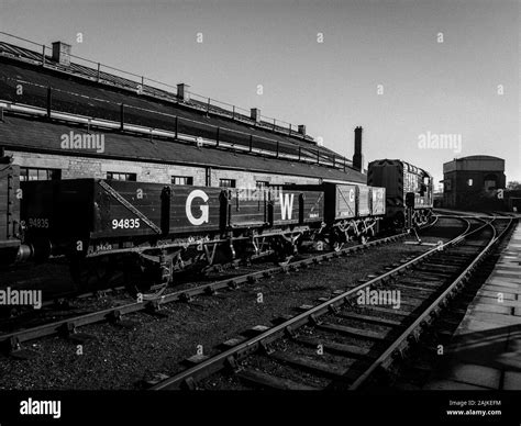 Railway Yard Black And White High Resolution Stock Photography And