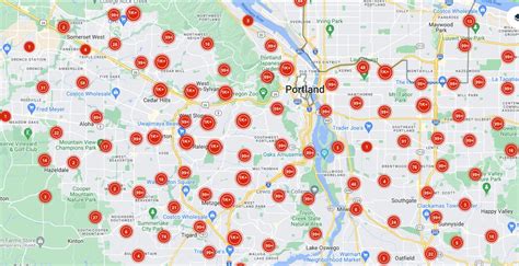 Current Pge Power Outage Map For Portland Metro Area On Sunday