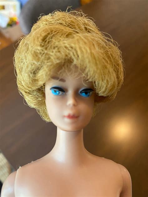 Vintage S Mattel Blonde Bubble Cut Barbie Doll Etsy