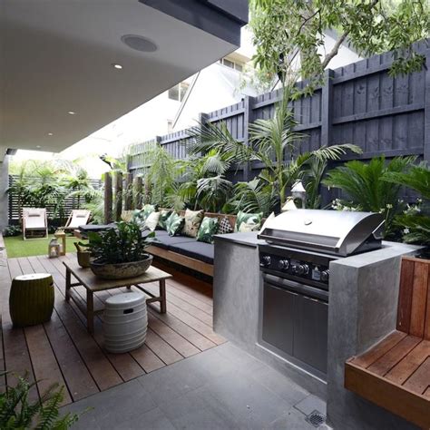Dan heb je geluk, want hier zijn ze. Outdoor Patio Bbq Area Backyard Ideas Add Budget Covered ...