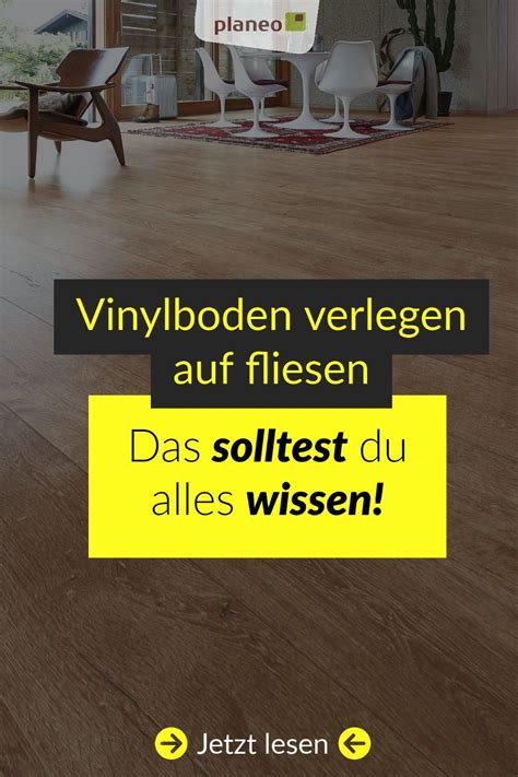 Sie sind kalt, steril und sehen manchmal wirklich nicht so schön aus. Vinylboden verlegen auf fliesen, das solltest du wissen in ...