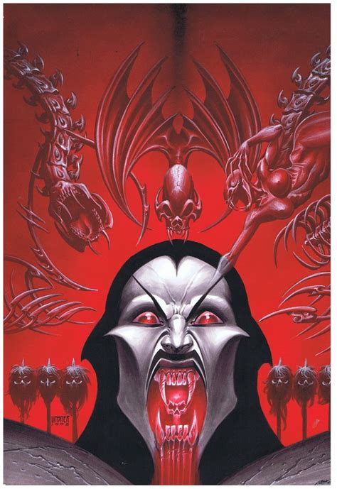 The Dracula Chronicles Cover By Joseph Michael Linsner
