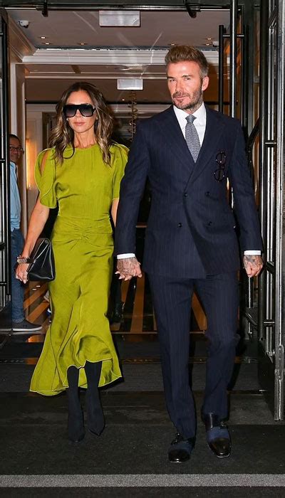 David Victoria Beckham Set Couple Goals As They Step Out Holding Hands In Nyc