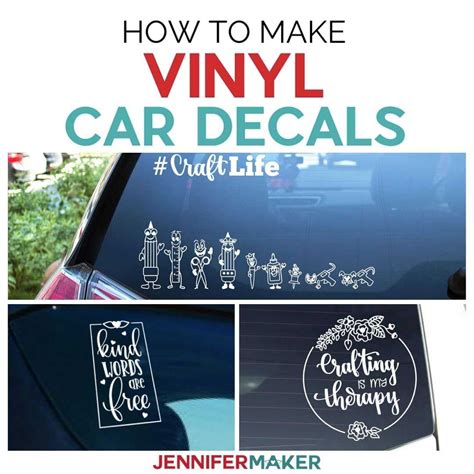 Vinyl Car Decals Quick And Easy To Make Your Own Car Decals Vinyl