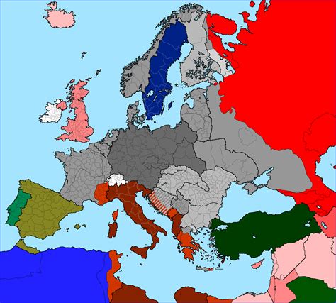 Otl Standard Maps Of Europe Page 3 Alternate History Discussion