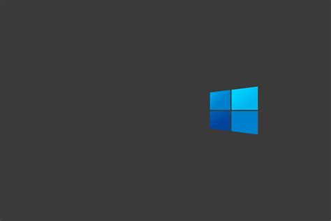 1600x900 Windows 10 Dark Logo Minimal 1600x900 Resolution Wallpaper Hd
