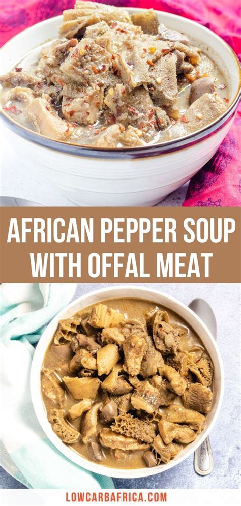 Nigerian Pepper Soup With Offal Meat Is A Spicy Nourishing West