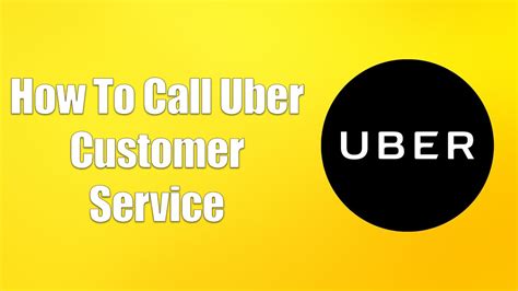 How To Call Uber Customer Service Youtube