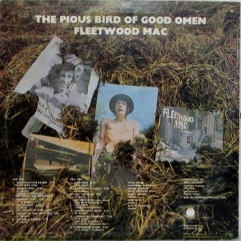 Fleetwood Mac The Pious Bird Of Good Omen Lp Buy From Vinylnet