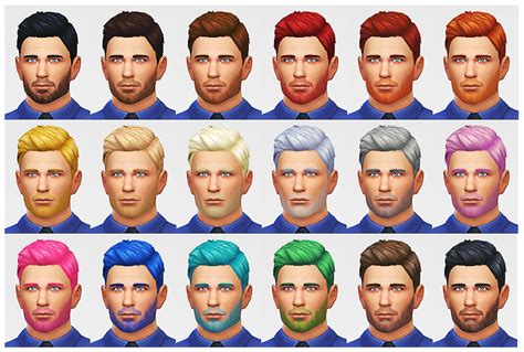 Heres A New Beard For Your Sim Dudes Complete Luumia