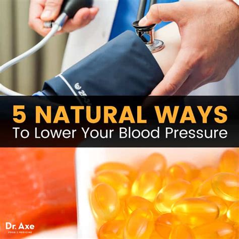 Natural Ways To Lower Blood Pressure Try These 5 Remedies Dr Axe