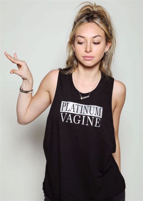 Corinnes Platinum Vagine T Shirt Line And More Bachelor Star Fashion