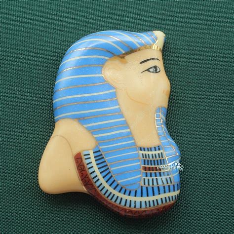 Egyptian Pharaoh Tutankhamun Egypt Tourism Travel Souvenir Ceramic