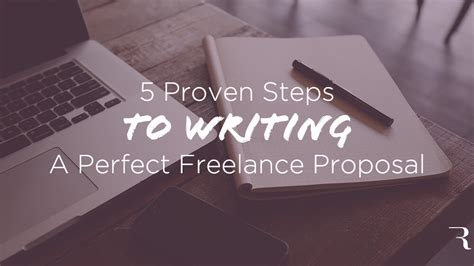 5 Steps To Write The Best Freelance Proposal Free Template