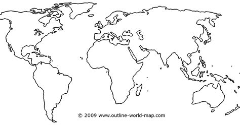 Blank World Maps ~ Afp Cv